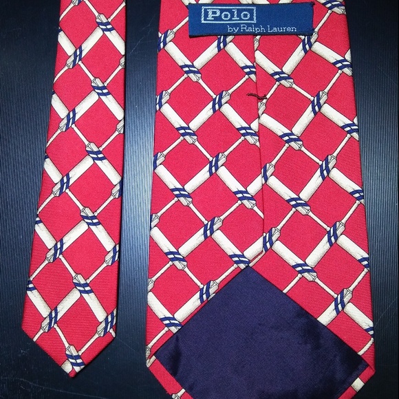 Polo by Ralph Lauren New in Bag Designer Tie - Picture 2 of 2